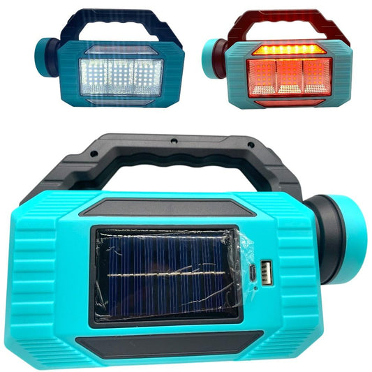 Linterna Led Solar Recargable