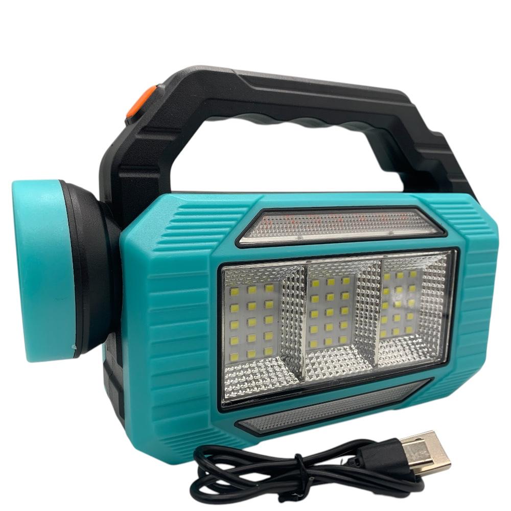 Linterna Led Solar Recargable
